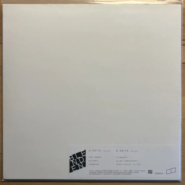 Blenden EP Weiß