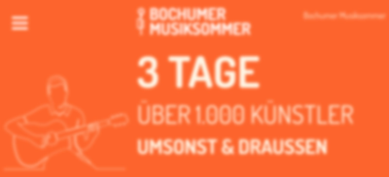 Start75 Bochumer Musiksommer