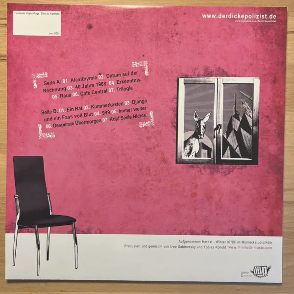 ddp / Alexithymie / Vinyl – Bild 2