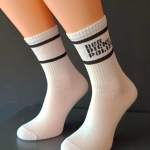 ddp-Socken | Schriftzug 2026 | White